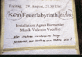 Kein Feuerlabyrinth?